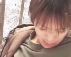 【ゲイ動画 pornhub】ジャニ系イケメンが雪山で変態マスクマンに追われ悲痛なレイプ！フェラされ車内で強姦、ケツ穴絶頂